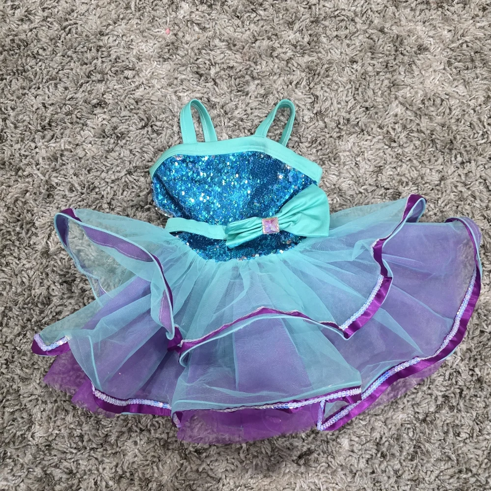 Weissman Dance Costume Style 13616 Size XSC